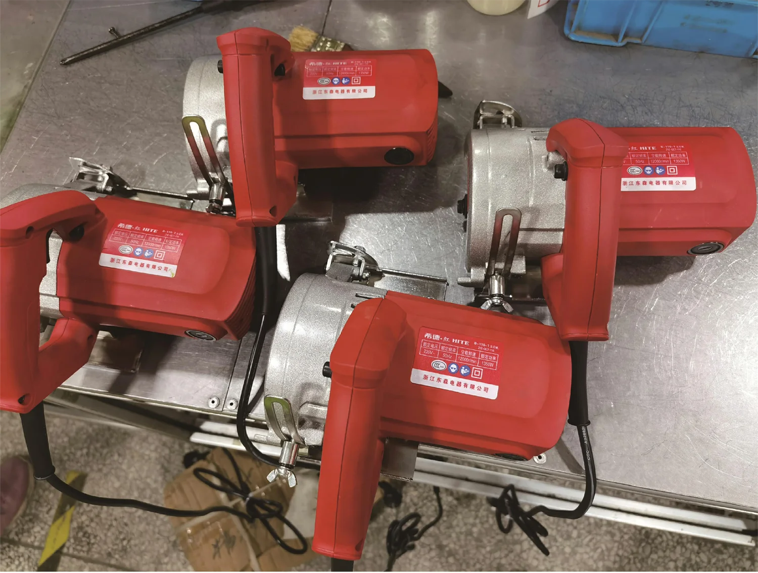 DONGSEN 110mm electric marble cutter stone cutter