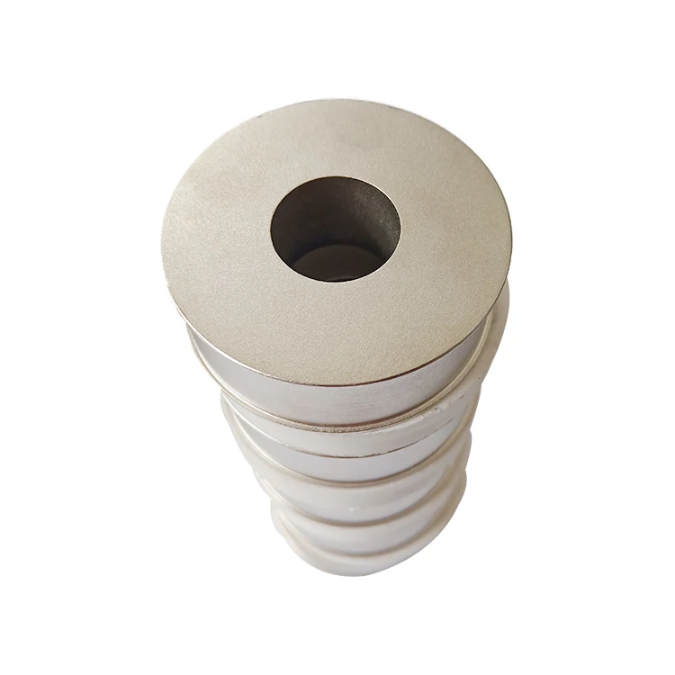 Круглый редкоземельный большой n35 большой Постоянный Неодимовый кольцевой магнит с отверстием