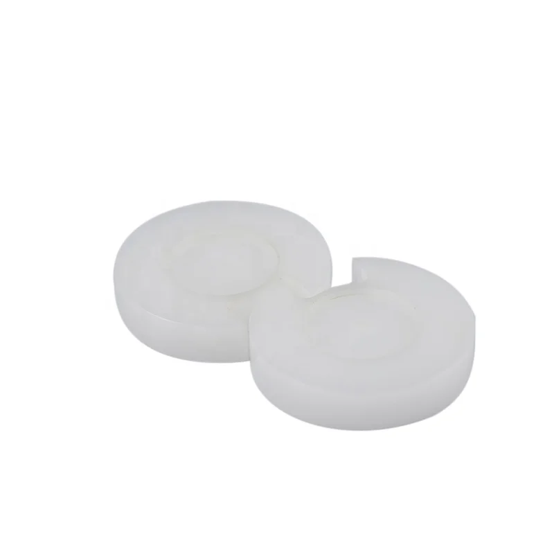 cnc machining plastic PA6 nylon sleeves Factory Direct Sales Cnc Custom Plastic Nylon Rubber Flange Bushing