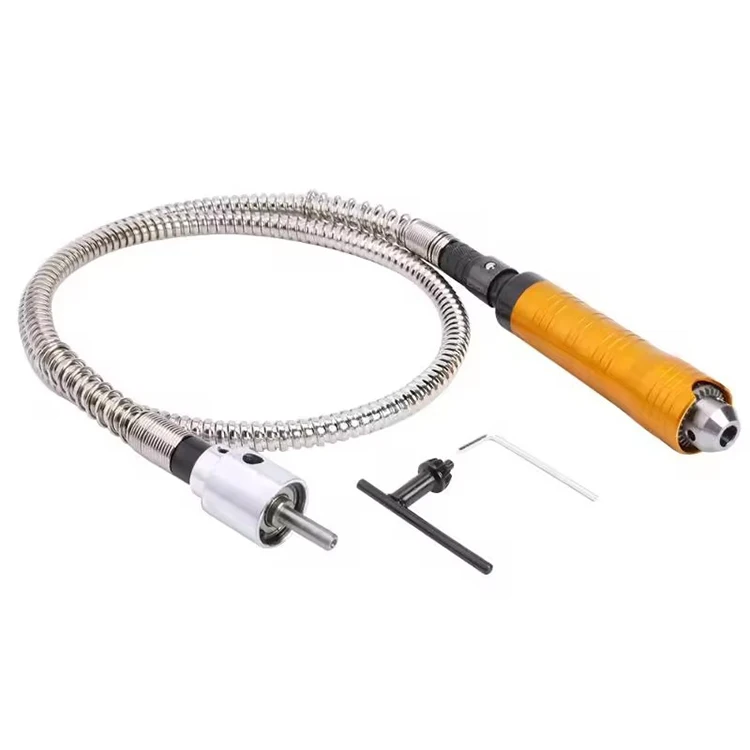 Portable Rotary Angle Grinder Flexible Flex Shaft with 0.3-6.5mm Drill Chuck For Mini Electric Drill Tool