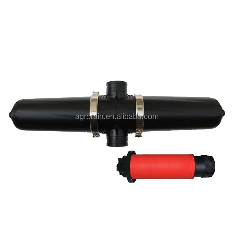3 inch  Double Short Tank Self-flush Automatic Disc Filter  for Irrigation System Water Treatment AFD03120H