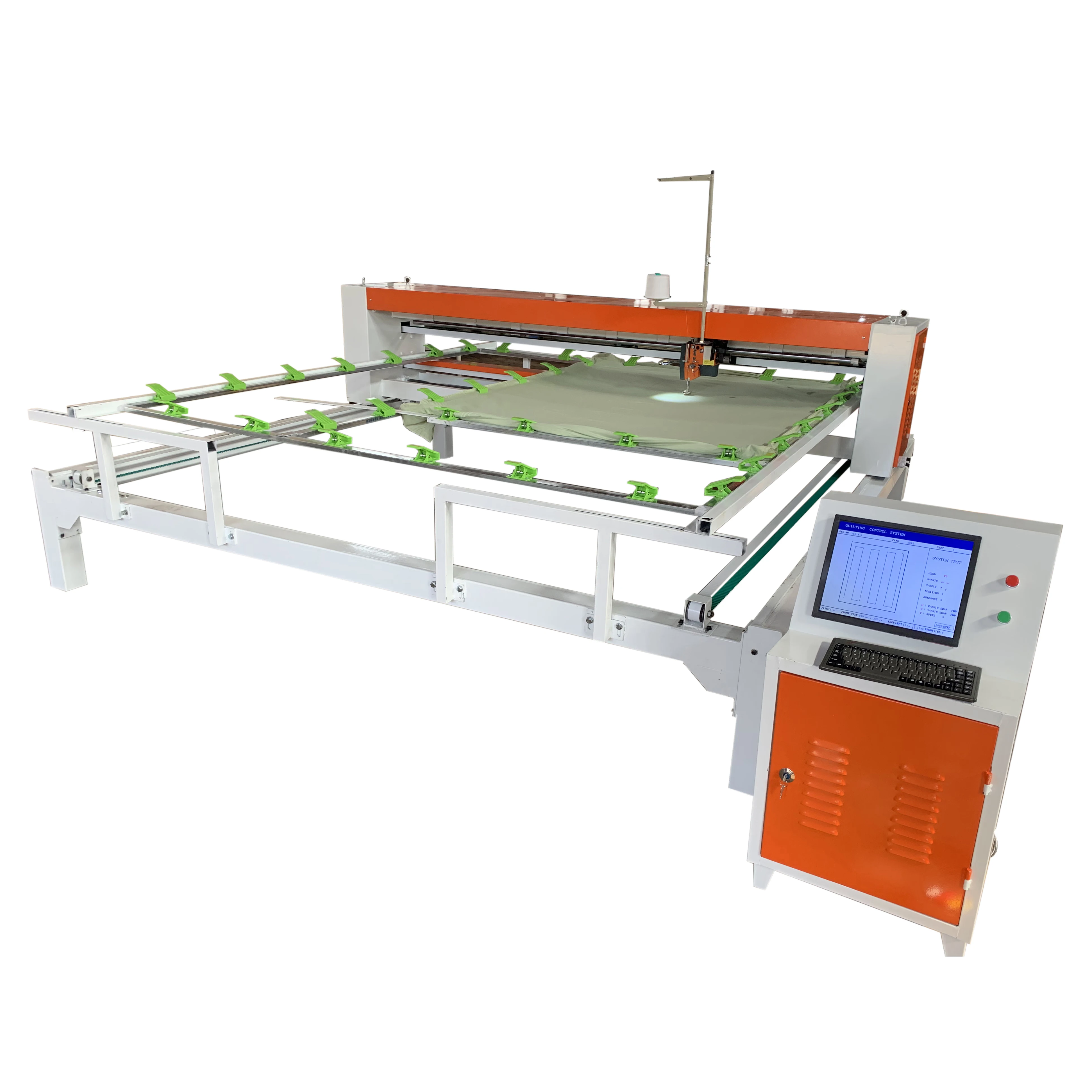 Single Head Easy Operated Computer Control Industrial Single Needle Quilting Machine