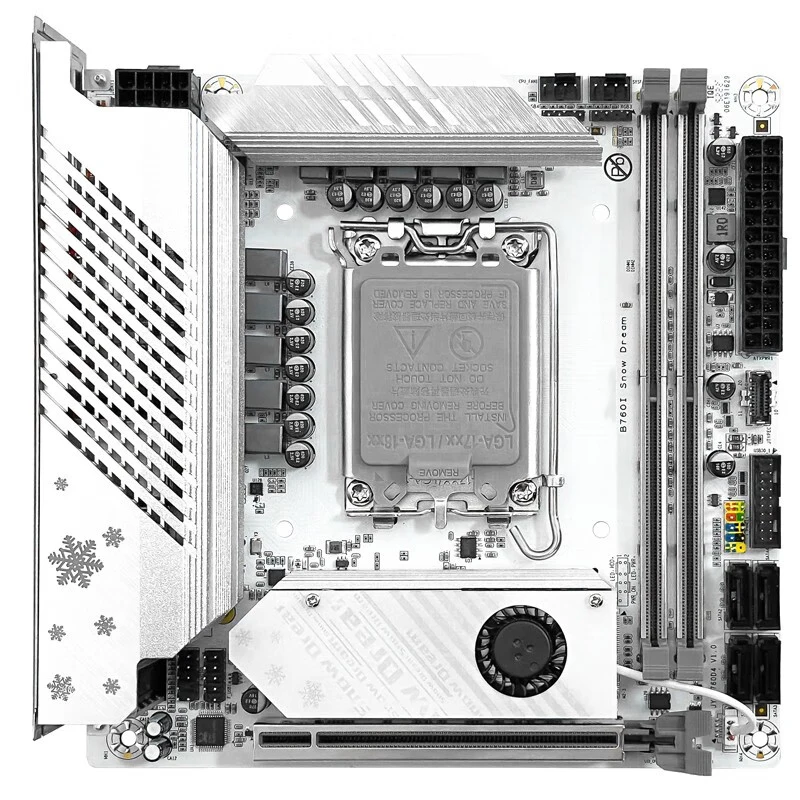 Оригинальный новый игровой B760i B660 DDR4 DDR5 wifi LGA1700 iATX для ПК, компьютера, офиса и домашнего использования, игровая материнская плата