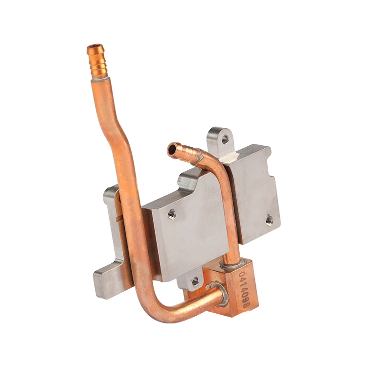 High Performance Custom Aluminum Heat Sink Liquid Cold Plate with Copper Tubes