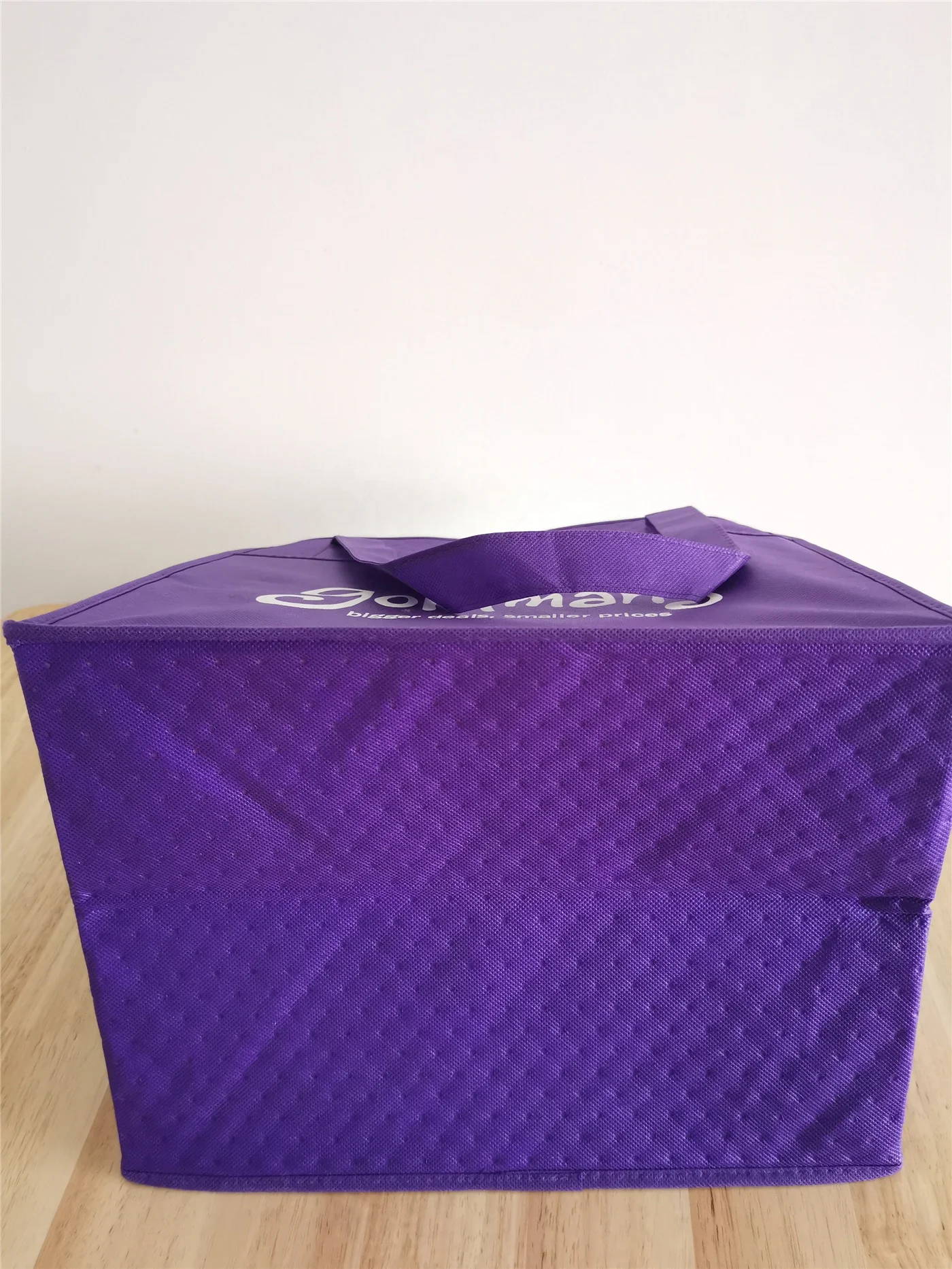 Vietnam Factory OEM supermarket fresh food delivery lunch insulated cooler bag special high quality