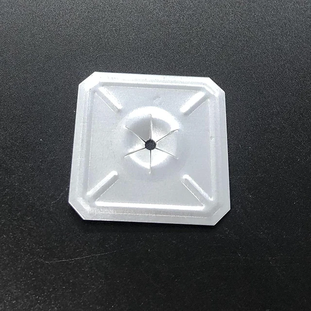 38 мм, алюминиевая квадратная самоблокирующаяся изоляционная шайба, изоляционные зажимы с пластиковым покрытием