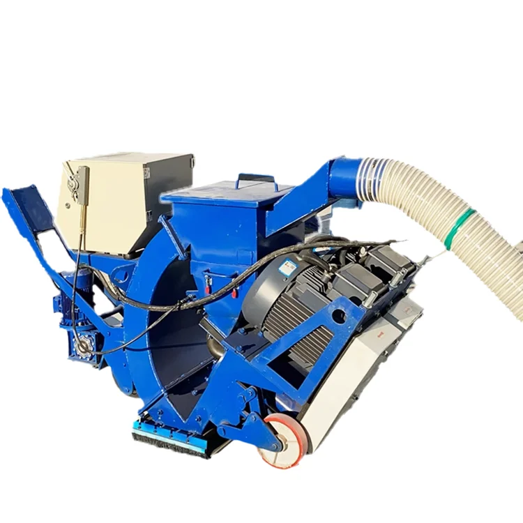 Mobile Road Shot Blasting Machine  Small Hand-supported Steel Plate Rust Removal Machine Bridge Ground Wool Drawing Machine