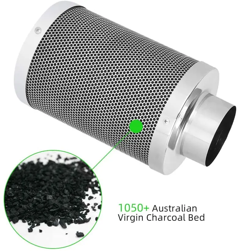 100x300mm Carbon Filter Grow Tent Activated Carbon Filter   For odor removal
