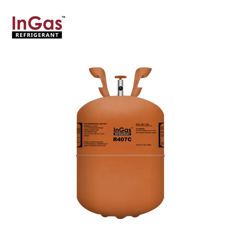 R407c R410a  R404a  refrigerant gas mix gas high purity R134a R407c