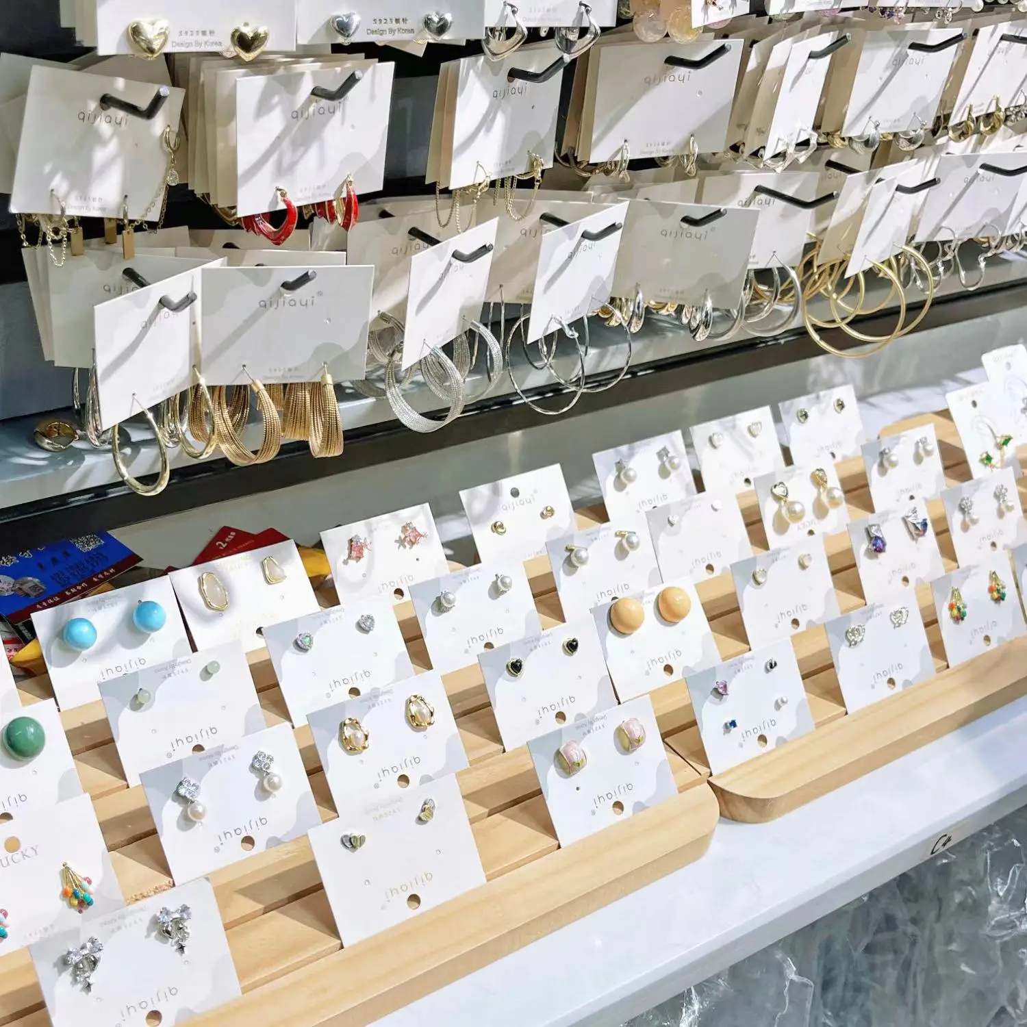 925 Silver Earrings in Kg Wholesale Jewelry Korean Zircon Classic Vintage Gold Plated Diamond Pearl Sterling Silver Earrings