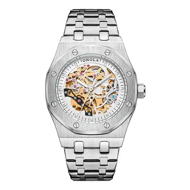2021 Brand Designer Swiss Tourbillon Movement Wristwatches Relojes For Mens 18K Gold Plated Automatic Mechanical Clock Watches