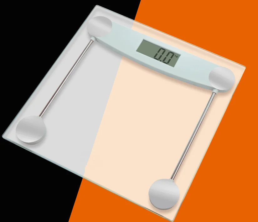 150KG Customized Personal Bathroom Scale Battery Electric Digital Body Weight Balance Weighing Scale