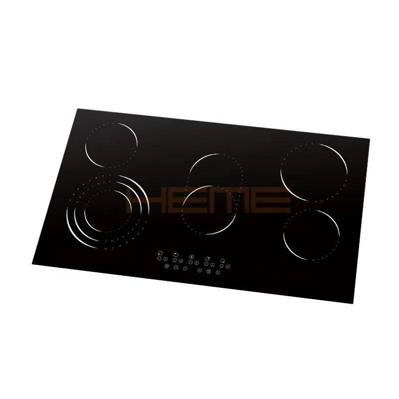 vitro ceramic hob Wholesale Manufacturer Kitchen Cooking Appliances 5 Zone Ceramic Glass Electric