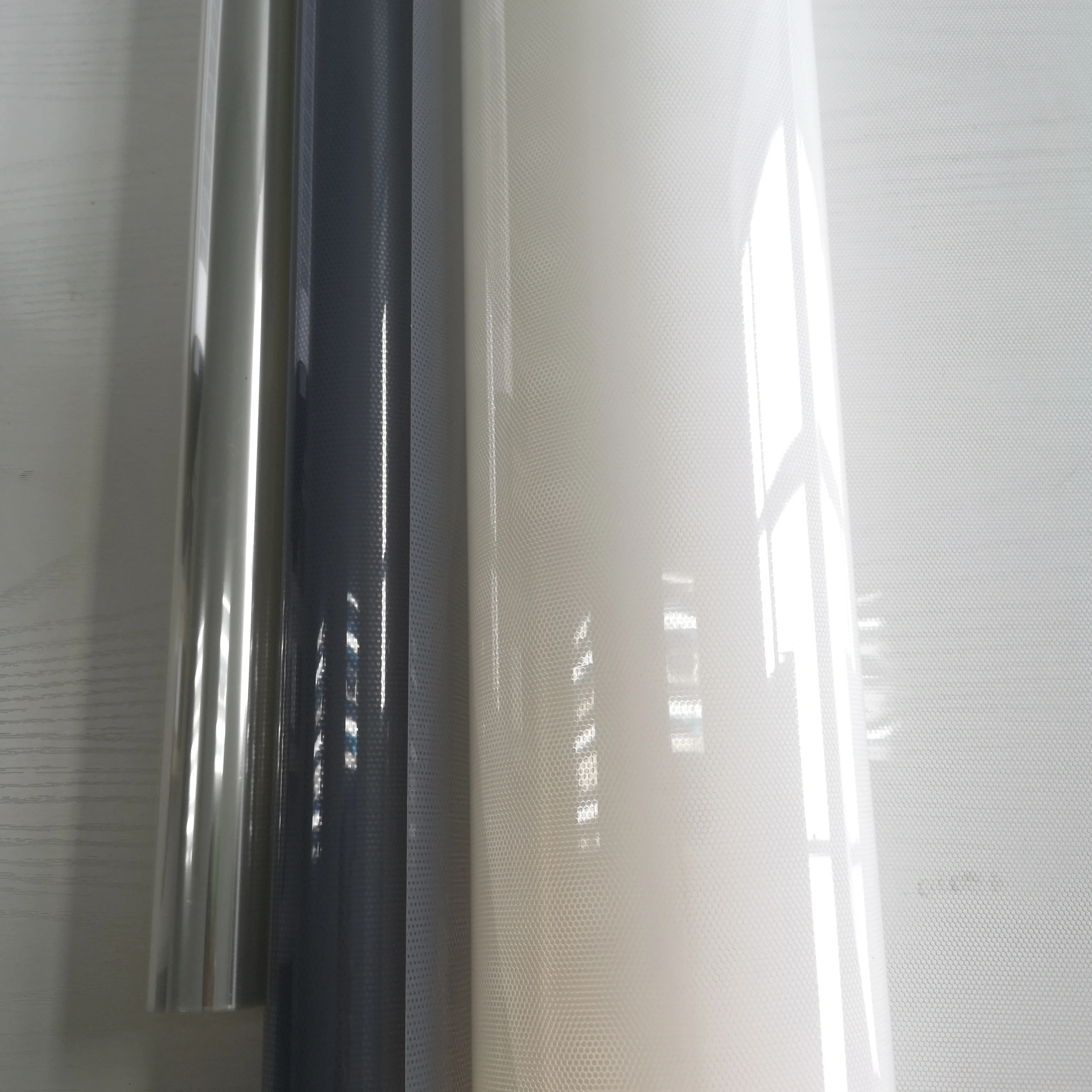 Factory Direct Price Advertising Holographic gray Holographic Film For Rear Projection stick on glass