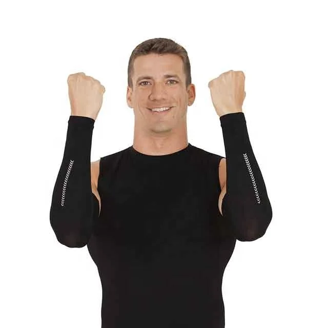 Unisex Arm Sleeves UV Sun Protection Cooling Ice Silk Arm Sleeves Cover Outdoor Cycling Running Fishing UV Protection