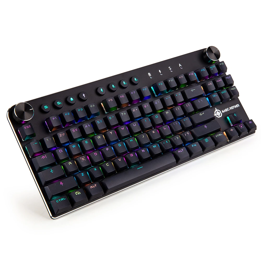 Latest mechanical cheap flexible laptop oem teclado gamer delux Multimedia RBG Computer PC k880 Gaming Keyboard for for tablet