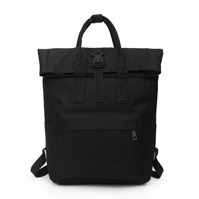 Custom Stlylish Japanese Style Ladies Pink Canvas Covered Campus Mori High School Laptop Backpack Bag For Girls