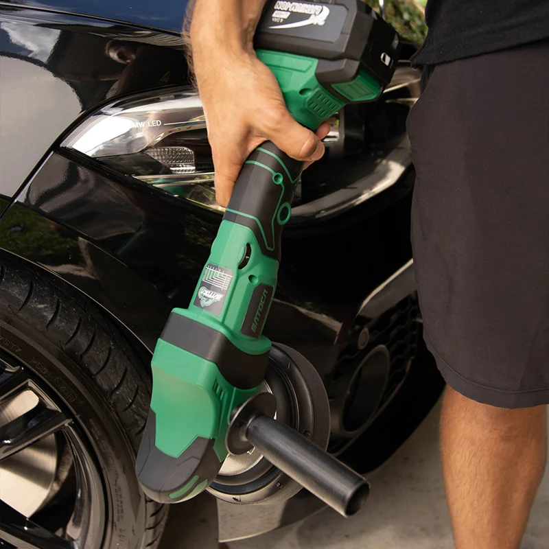 BATOCA 20V Car Waxing Machine 8mm Double actions Polisher 150mm Adjust speed car polishing machine