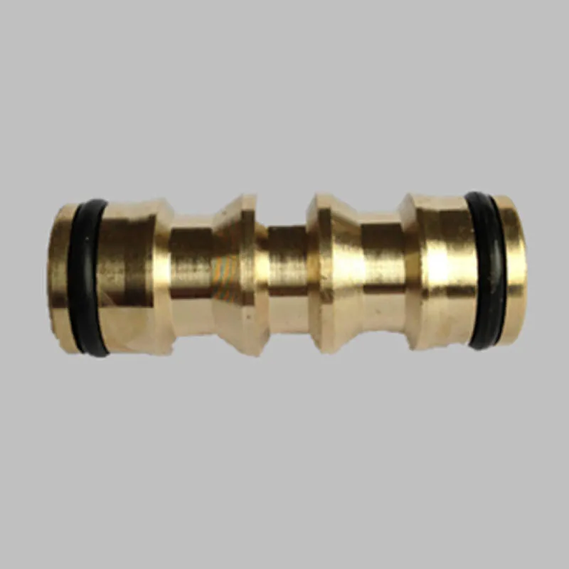 
Copper Three-outlet Nipple Connector Nipple Tap Tap Garden Water Gun Connector Accessories 