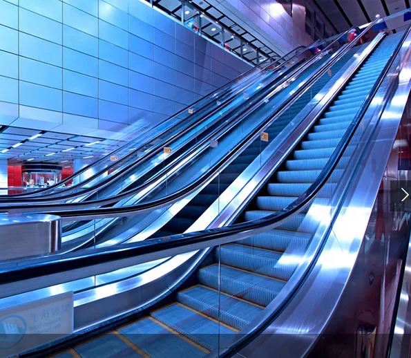 Cheap 35 30 Degrees Crisscross Indoor Supermarket Escalator in Malls
