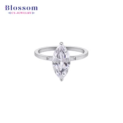Alibaba Jewelry Ring Manufacturer Pear Shape Aaa Cubic Zirconia Waterproof Ring