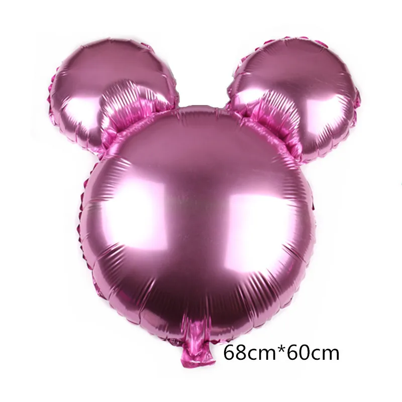 24 Inch Light Version Mickey Head Balloon Birthday baby shower Party Decoration Products For Kids