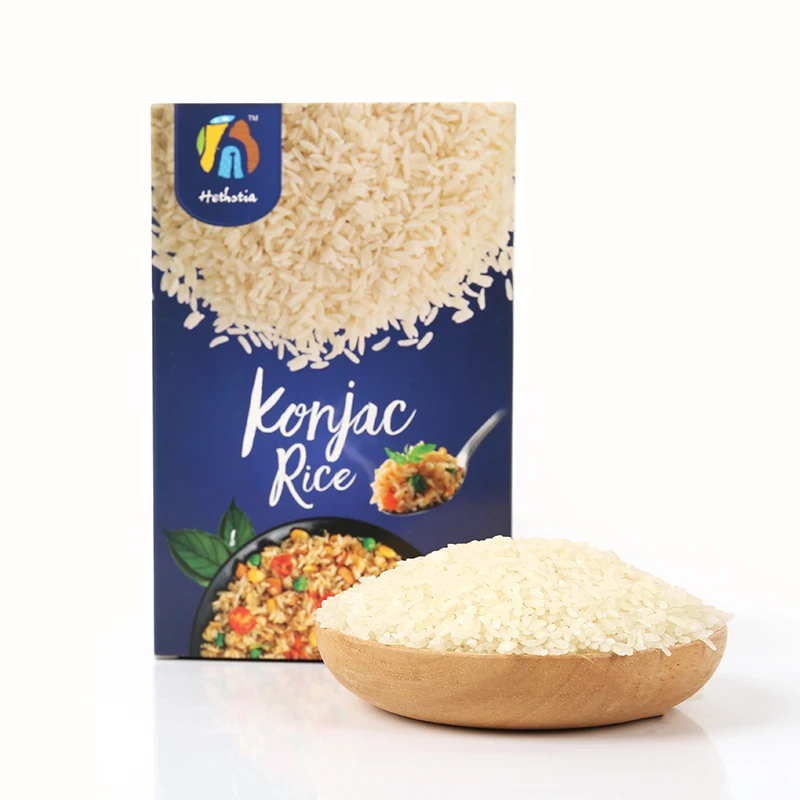 Тонкая сухая низкокалорийная смесь konjac для приготовления риса с индивидуальной упаковкой