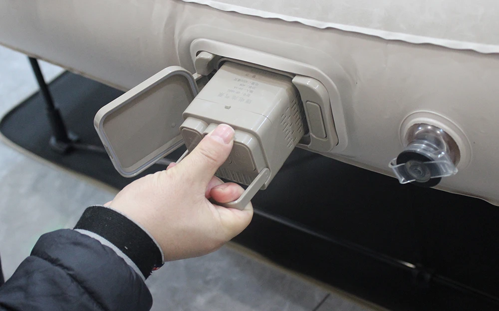 Rolling Box Inflatable Mattress With Frame Home Visitors Travel Vacation Outdoor Camping Automatic Retractable Inflatable Bed