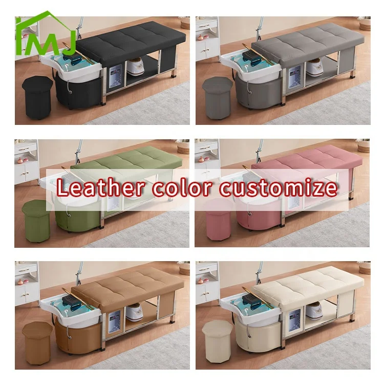 Factory salon hair washing bed facial thai massage head spa shampoo bed