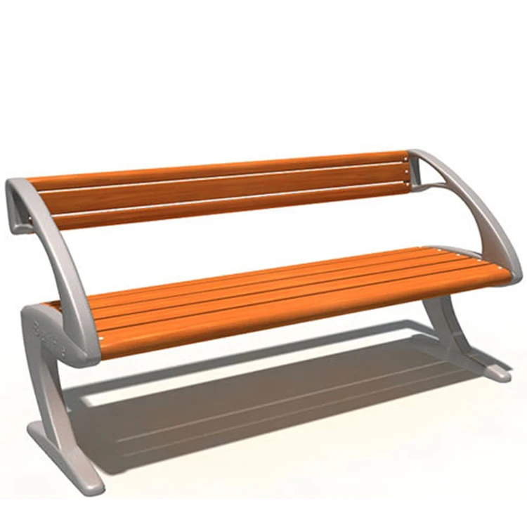 BH14805 Top Sale Security Outdoor Bench Wooden Park Leisure Chair