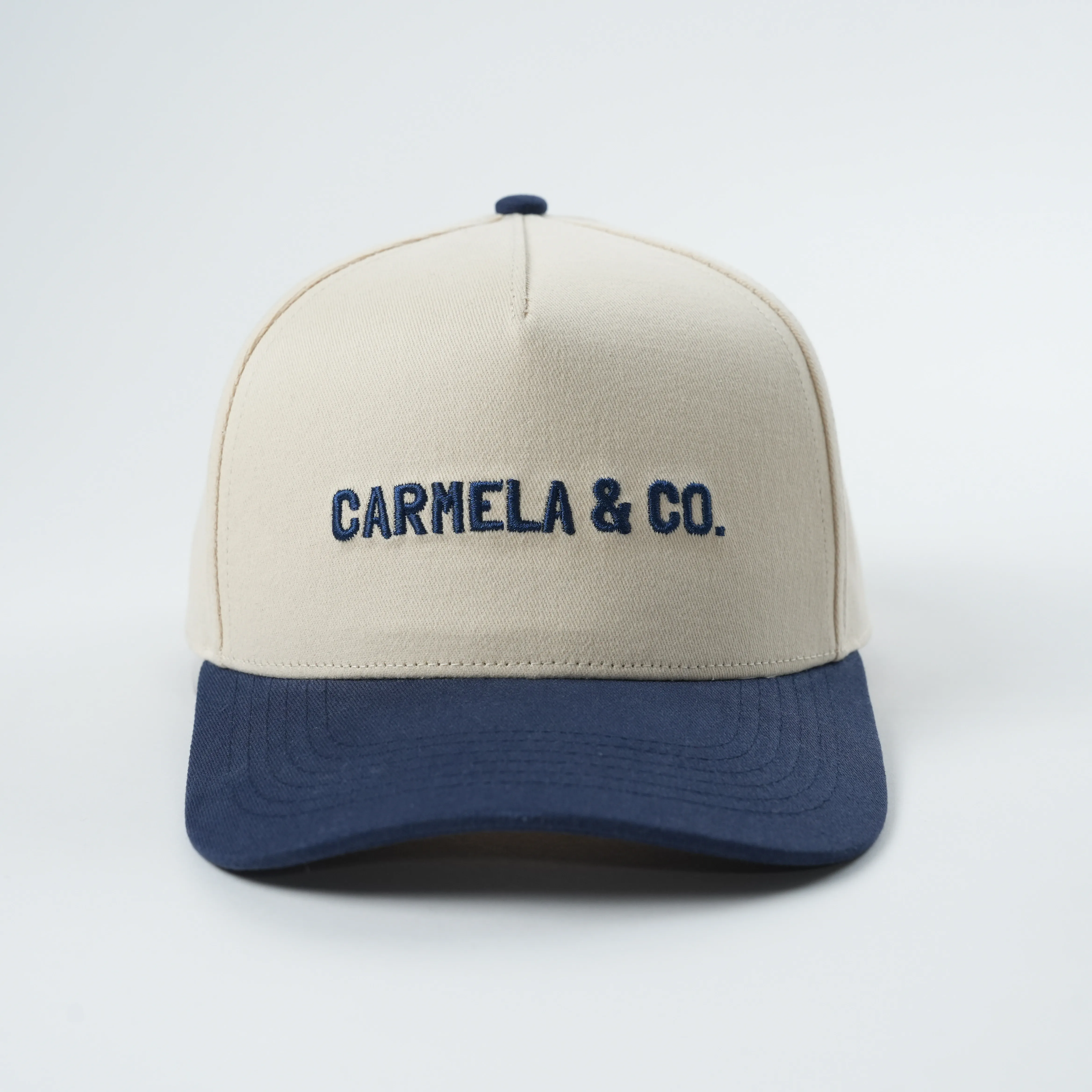 Custom Embroidered Logo Baseball Cap Cotton Sports Casual Cap Breathable Structured Baseball Hats