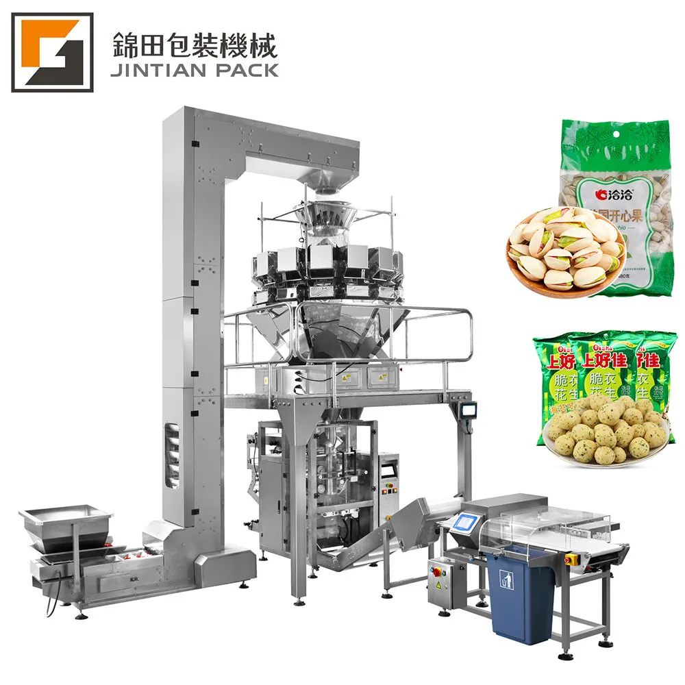 Automatic  food packaging machine for legumes, rice and sugar