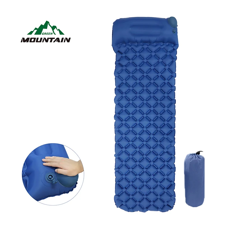 
Cheap outdoor camping mattress travelling hiking trekking sleeping pad military camping inflatable mat 