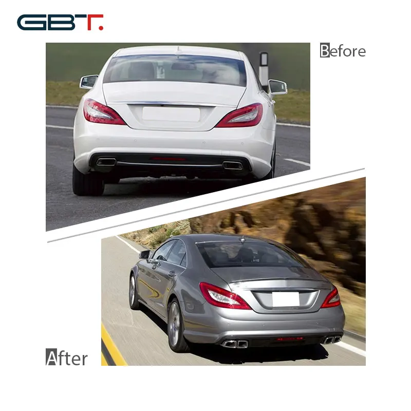 GBT car accessories for mercedes cls bodykit upgrade facelift for cls body kit w218 amg style for mercedes benz cls body kit