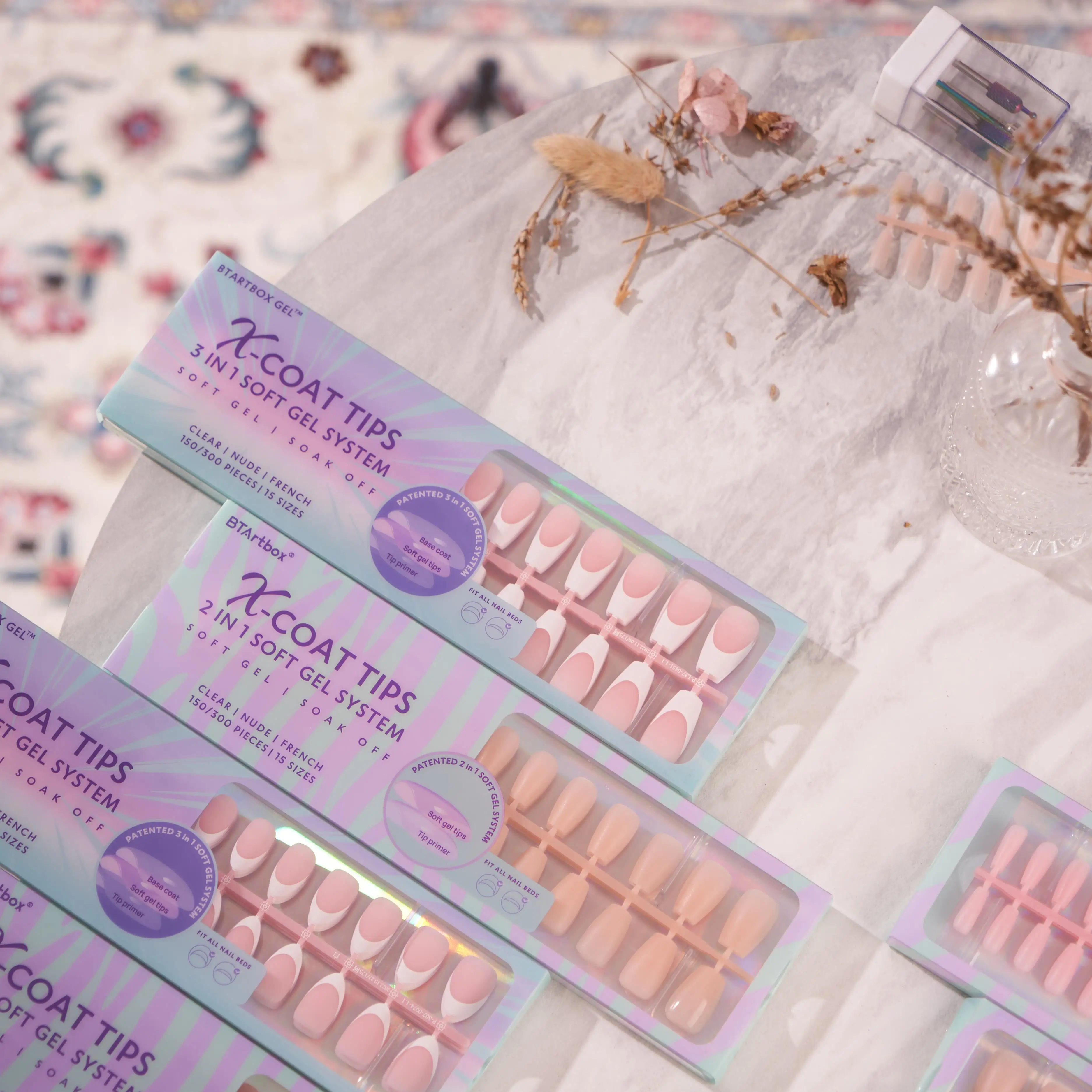 Фирменный гель для французского маникюра Типсы с нажимом на длинные миндальные накладные ногти предварительно изготовленный ногтей полным