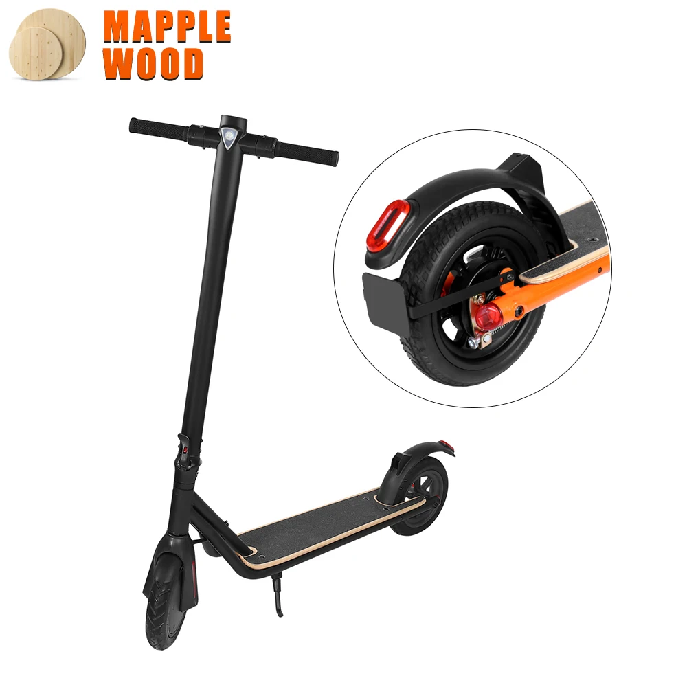 City Blitz CityBlitz Wooden Deck 8.5 inch Two Wheel Electric Kick Scooter