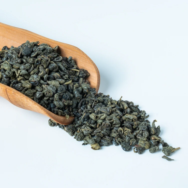 EU Standard Half Gunpowder No.2 High Mountain Green Tea Factory Direct Loose Leaf Chinese Origin Slimming Tea Bag Box Bulk Cup