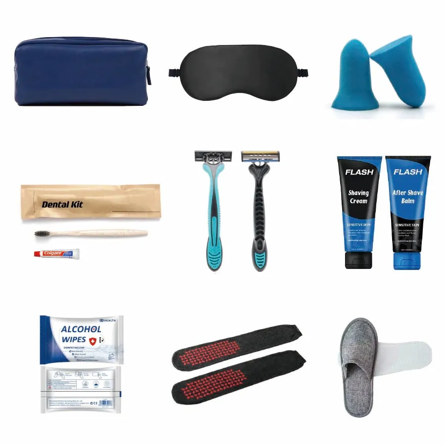 Wholesale Convenient Airline Amenity Kit Easy Wash Travel Hotel Kit