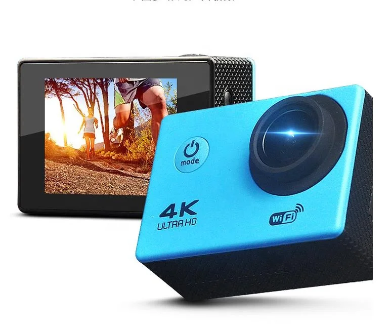 
2021 Новая версия 2,0 дюймовая 1080P ультратонкая HD F60R Водонепроницаемая подводная спортивная видеокамера на шлем 4K Экшн-камера с управлением Wi-Fi 