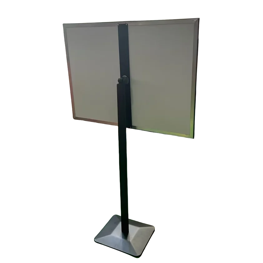 Poster Stand For Display Pedestal Sign Stand Adjustable Floor Standing Sign Holder