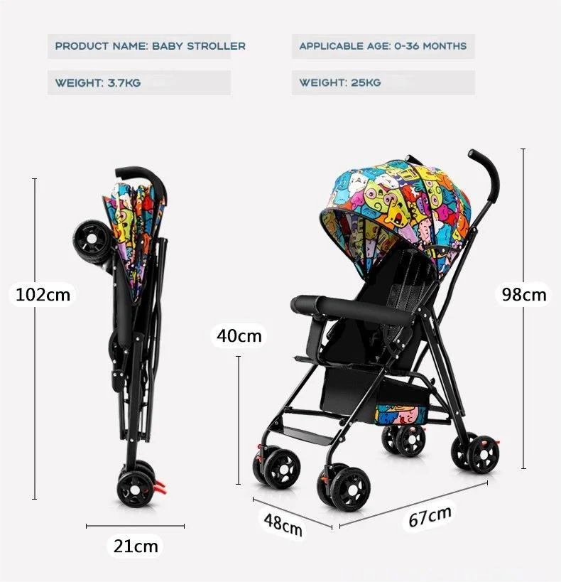 2023 Factory Supplier Cheap Price Baby Stroller BQ-K1 Multi-Functional Baby Strollers For Family New Born Baby Pram
