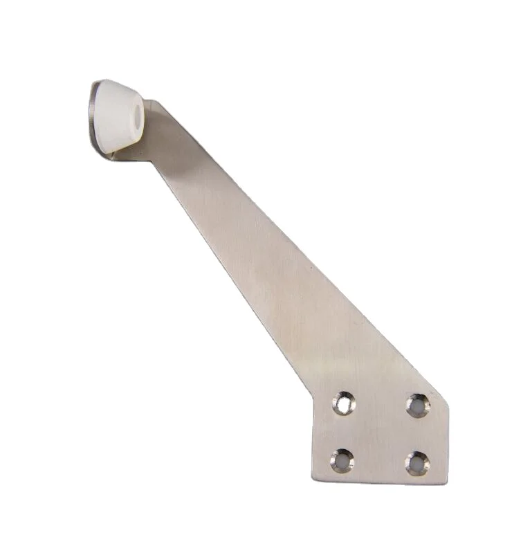 stainless steel 304 Left and right  door stopper wooden door whit rubber  stop