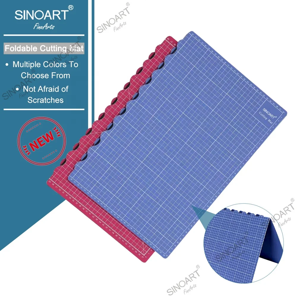 SINOART, складной коврик для резки A1 A2, коврик для резки ПВХ для режущего инструмента