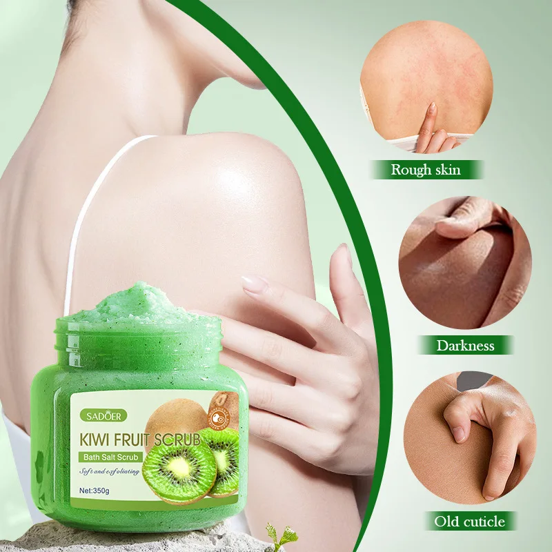 350g Pure Natural Plant Based Exfoliating Softening Dead skin Whitening Cleansing Scrub Cream