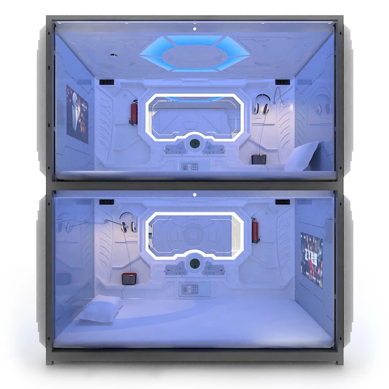 Soundproof capsule hotel sleeping pod china capsule hotel