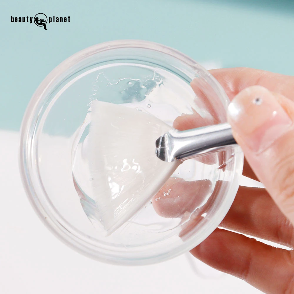 Beauty Planet Fan Brush Face Masking Applicator Custom Mask Clay Face Skincare Brushes For Facial Fluffy Esthetician Fan Brush
