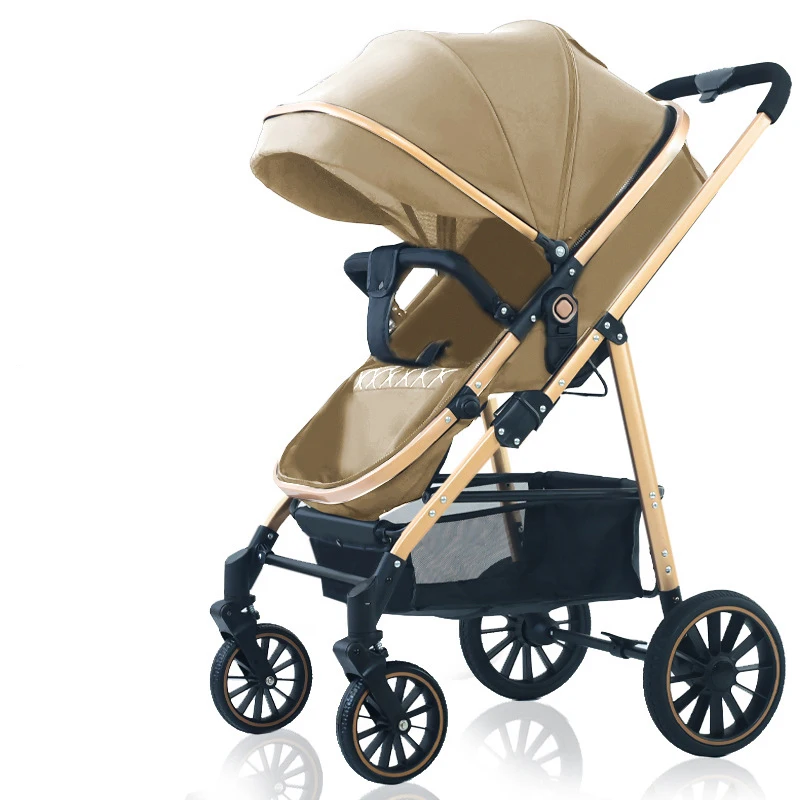 Baby Car Seat And Strollers Baby Pushchairs Carriage Poussette 3 in 1 Foldable Baby Stroller 3 In 1 With Car Seat