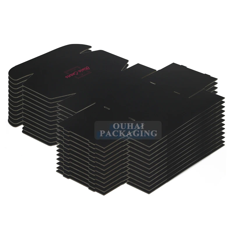 Custom Corrugated Paper Package Perfume Box and Bottle Packaging Shipping Boxes with Cardboard Insert Fixed Glass Product