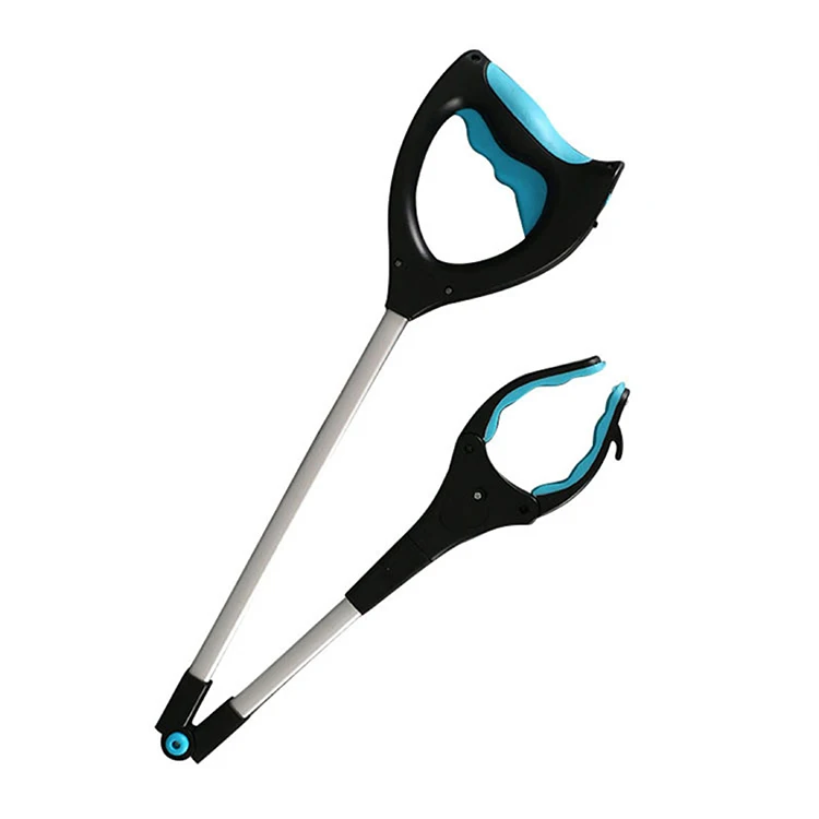 Foldable Long Handle litter trash picker grabber long arm grabber pickup tool extention long reach garbage pick up tool