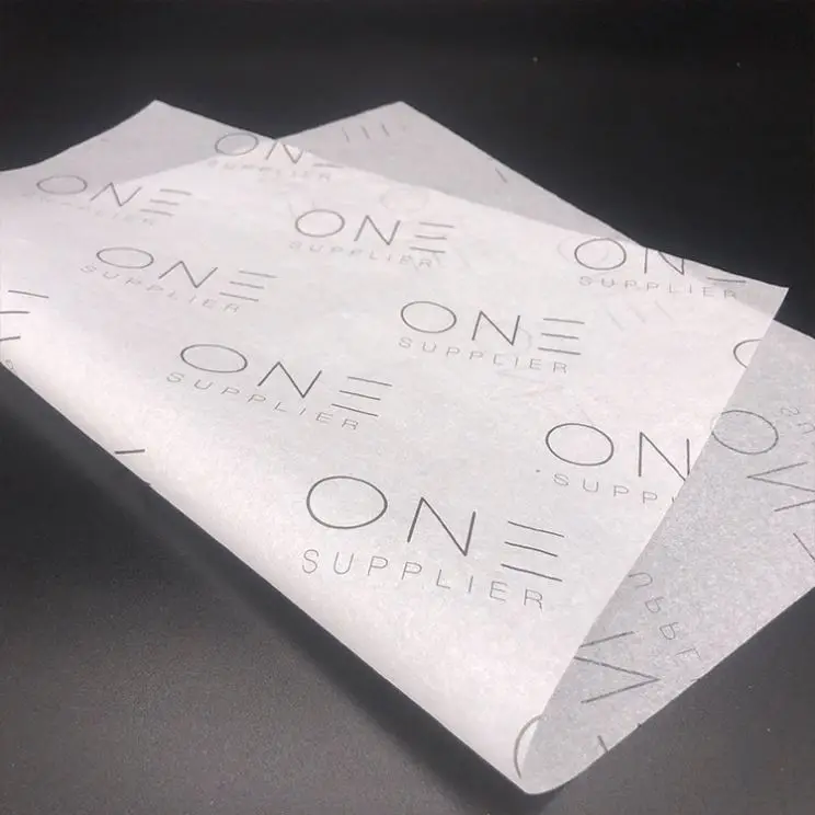 
Белые подарочные салфетки с напечатанным логотипом 17 г для наращивания волос и парика 